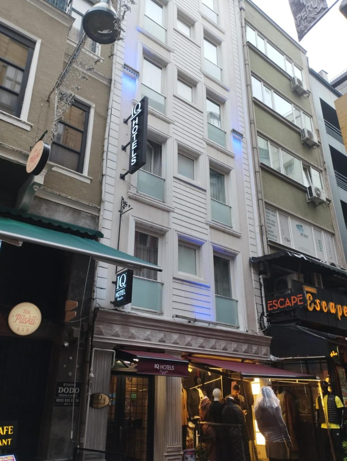 Iq Hotel Beyoglu Isztambul Kültér fotó