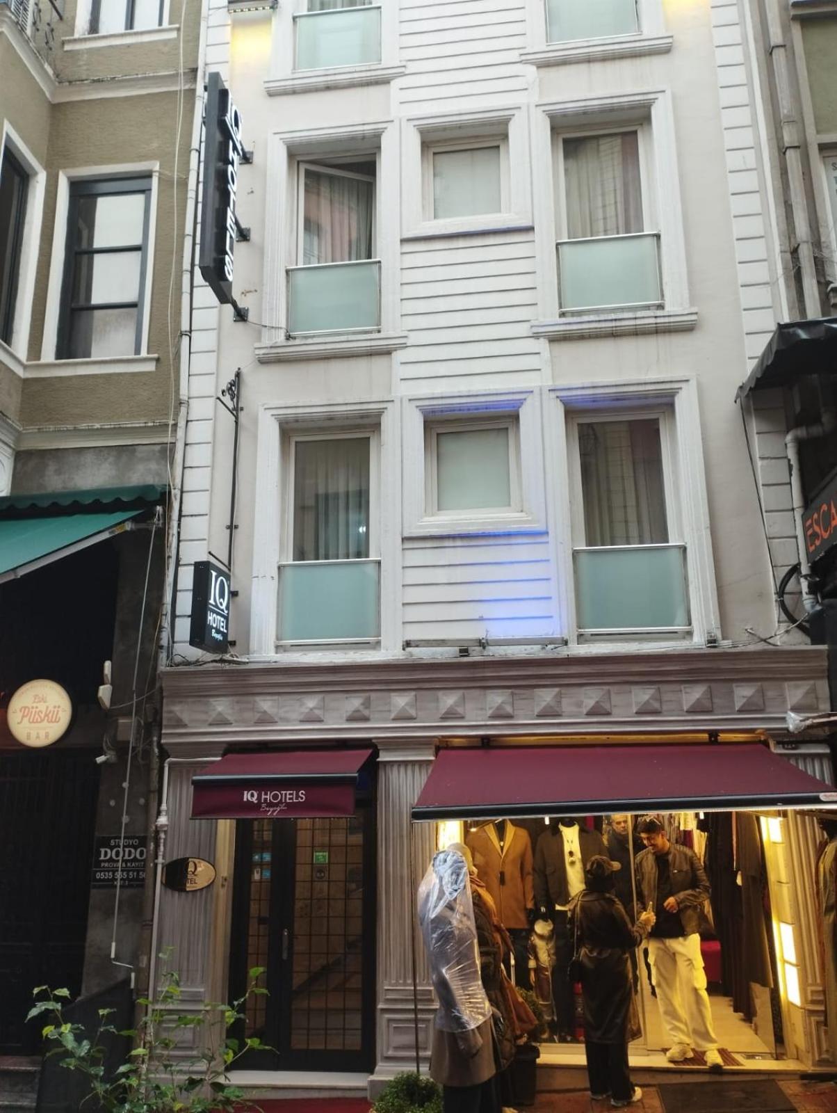 Iq Hotel Beyoglu Isztambul Kültér fotó